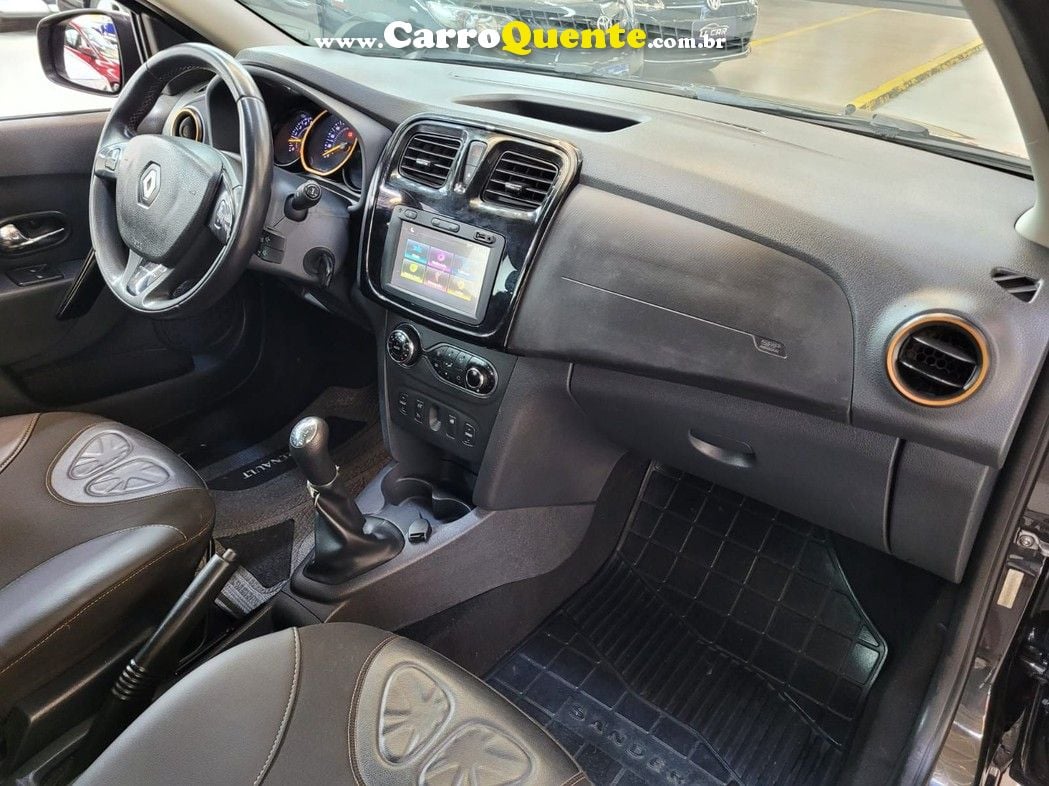 RENAULT SANDERO 1.6 STEPWAY 8V COMPLETO - Loja