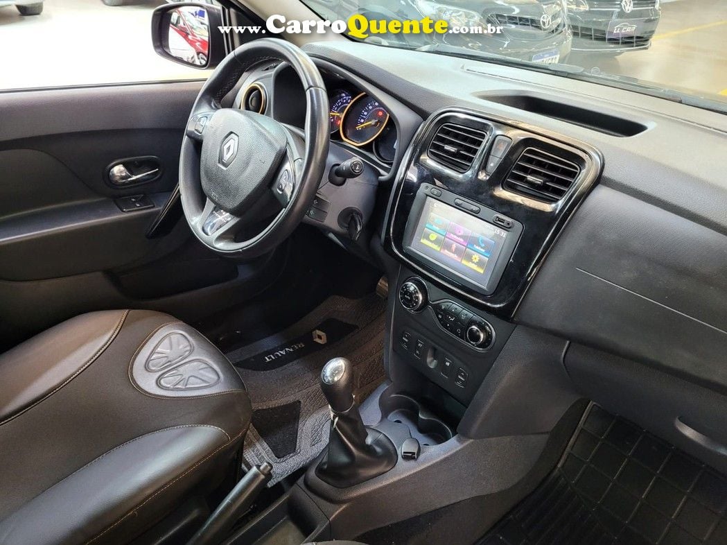 RENAULT SANDERO 1.6 STEPWAY 8V COMPLETO - Loja