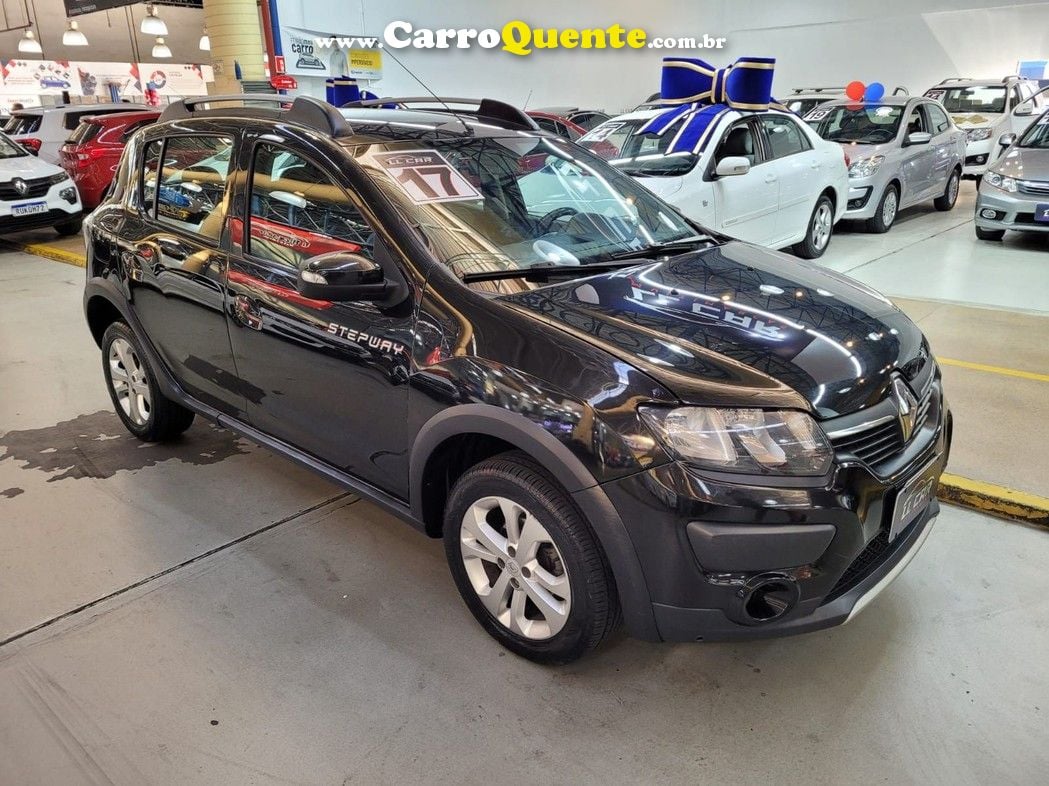 RENAULT SANDERO 1.6 STEPWAY 8V COMPLETO - Loja