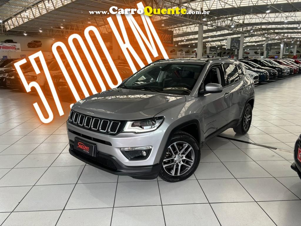 Jeep Compass 2.0 Sport 16v Flex Automático Só 57.000 Km - Loja