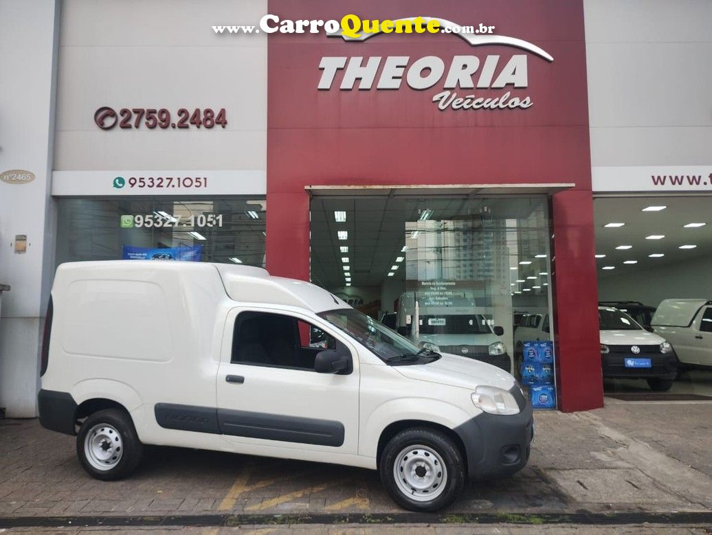 FIAT FIORINO 1.4 MPI FURGAO HARD WORKING 8V 2018 - Loja