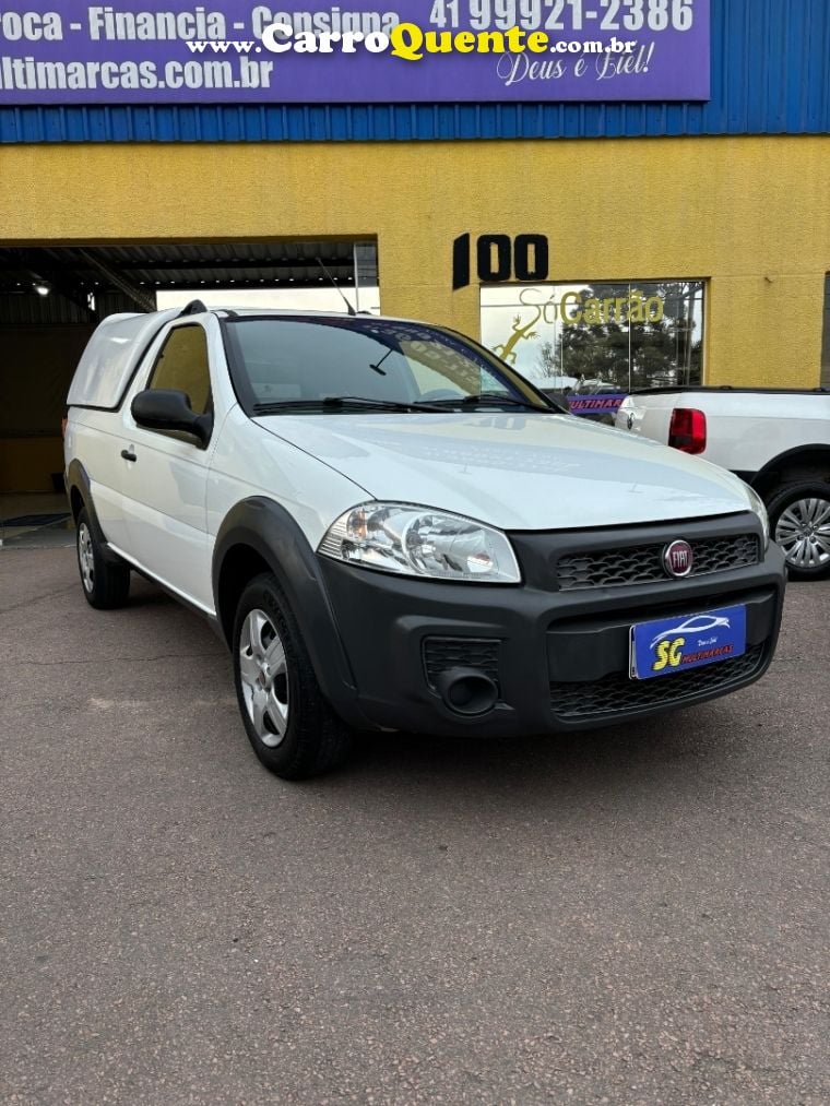 Fiat STRADA 1.4 MPI HARD WORKING CS 8V FLEX 2P MANUAL - Loja