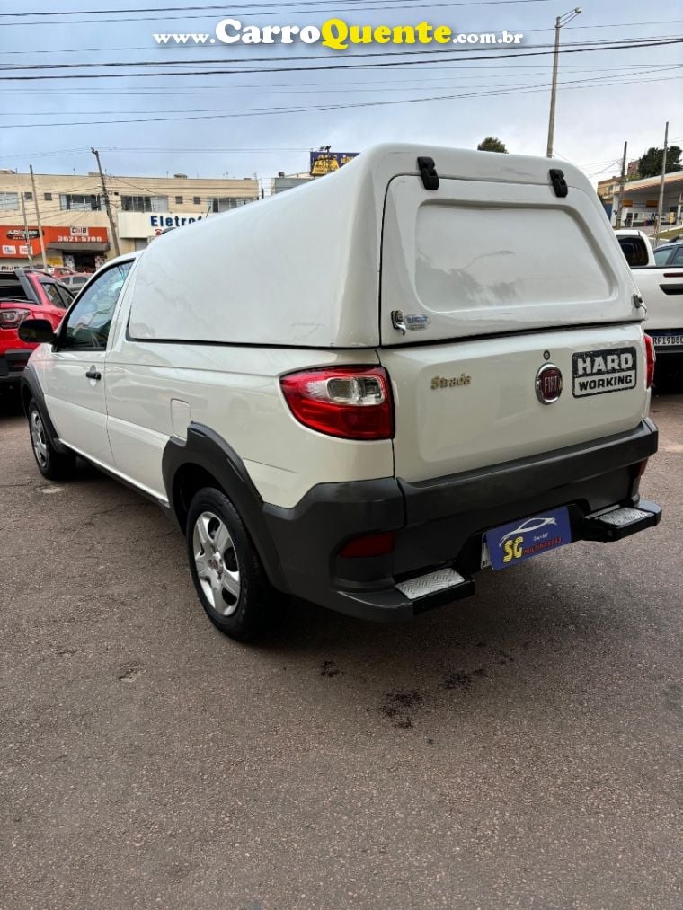 Fiat STRADA 1.4 MPI HARD WORKING CS 8V FLEX 2P MANUAL - Loja