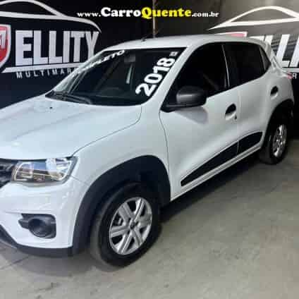 RENAULT   KWID ZEN 1.0 FLEX 12V 5P MEC.   BRANCO 2017 1.0 FLEX