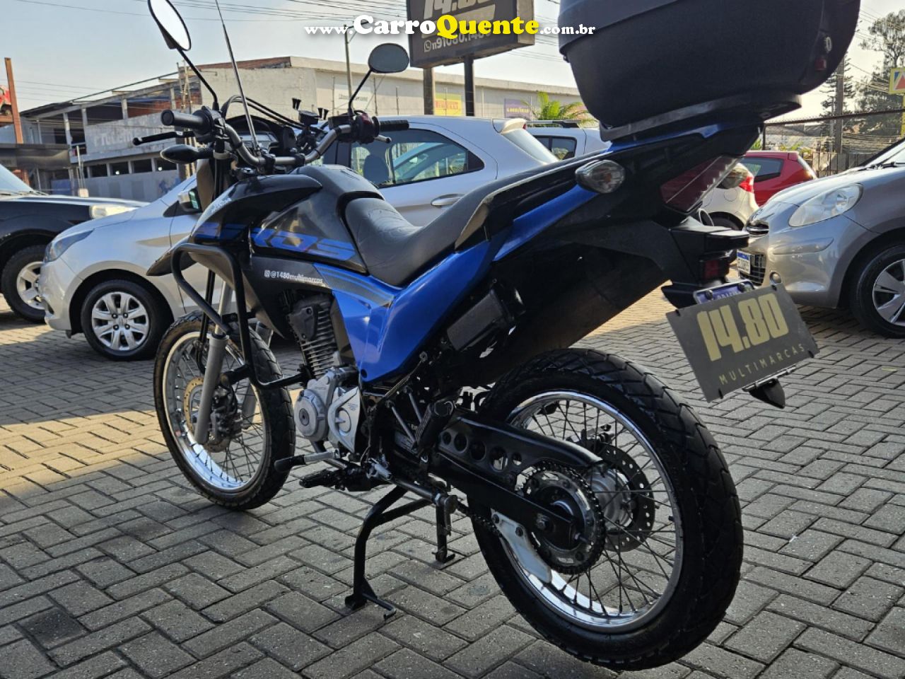 HONDA   NXR 160 BROS ESDD FLEXONE   AZUL 2018 160 GASOLINA - Loja