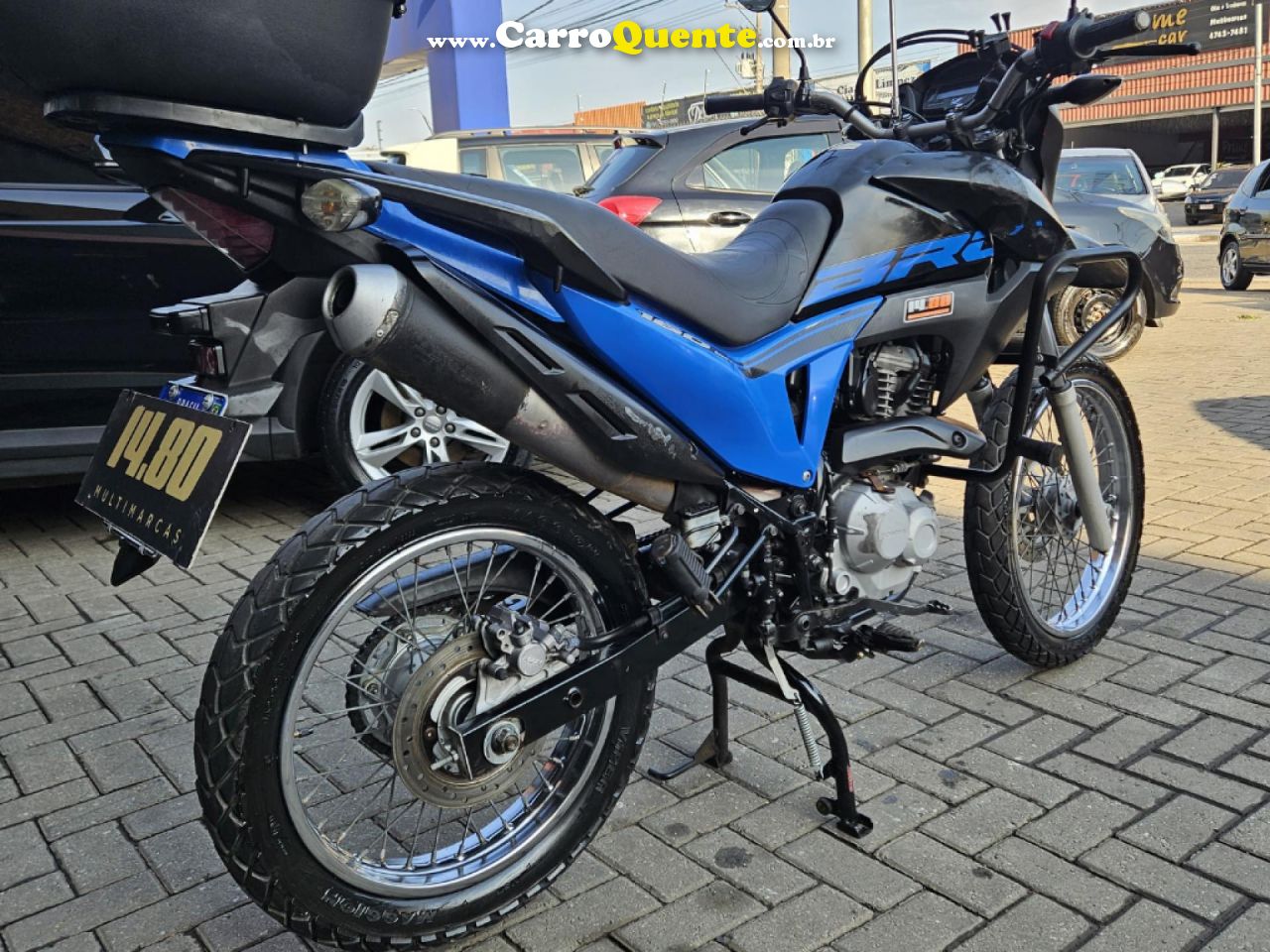 HONDA   NXR 160 BROS ESDD FLEXONE   AZUL 2018 160 GASOLINA - Loja