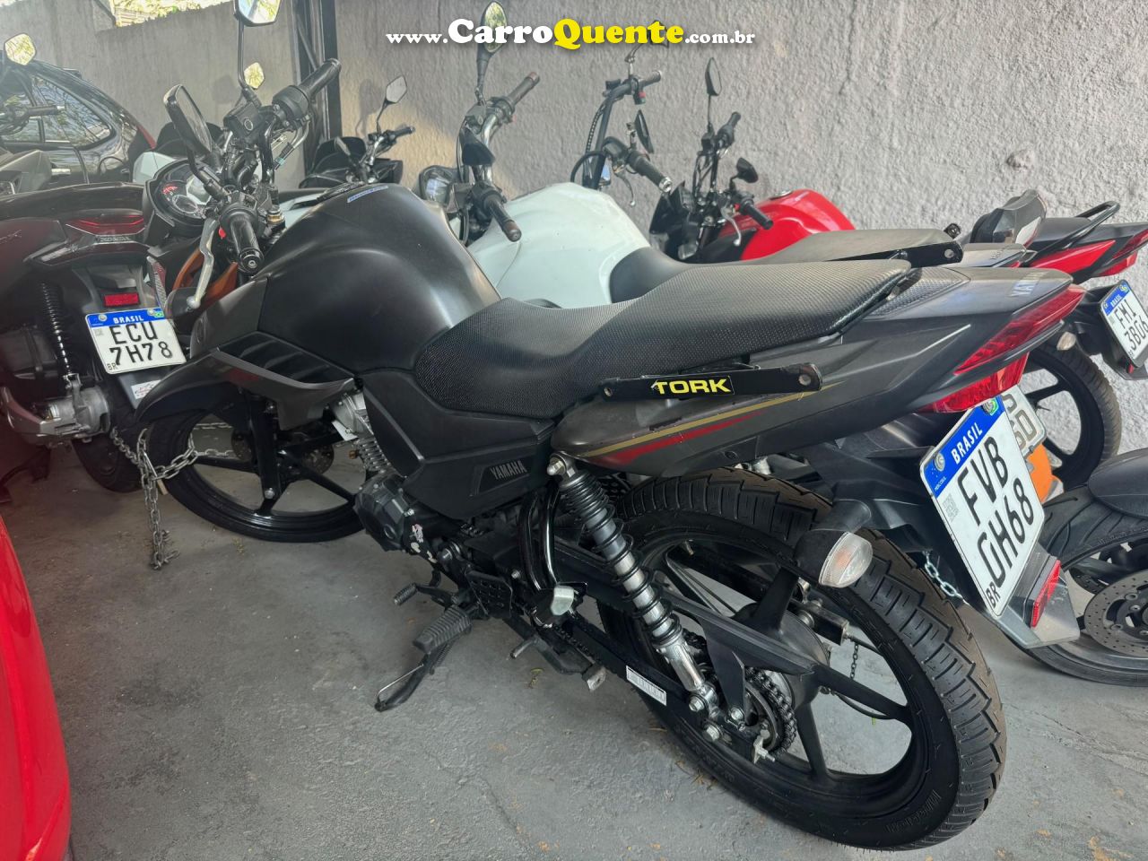 YAMAHA    FAZER 150   PRETO 2021 150 FLEX - Loja