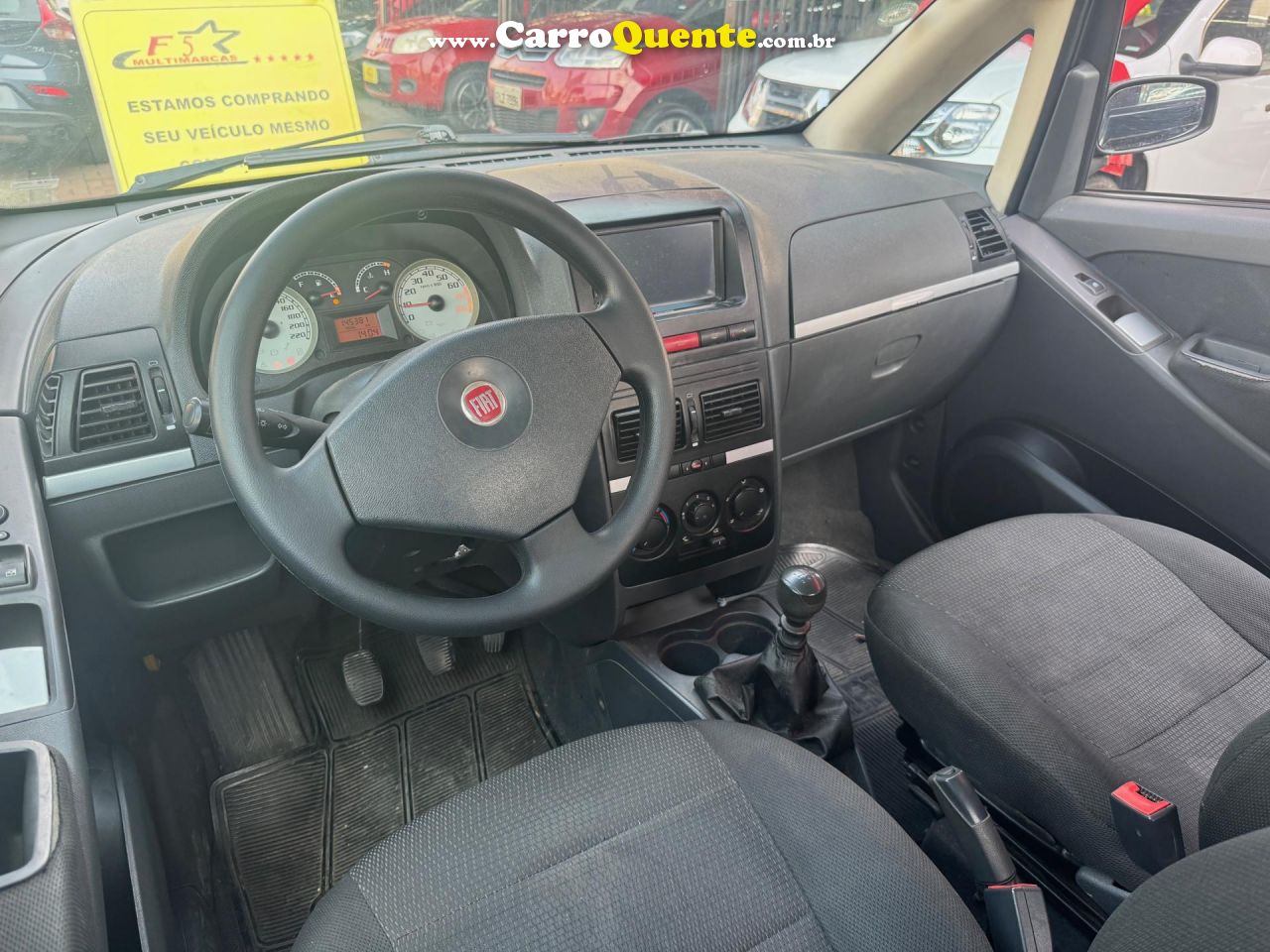 FIAT   IDEA ELX 1.4 MPI FIRE FLEX 8V 5P   PRETO 2010 1.4 FLEX - Loja