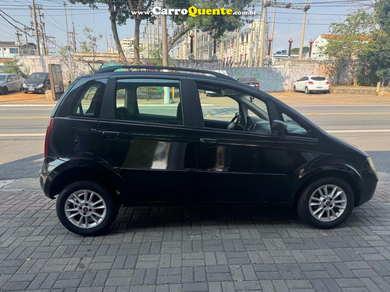 FIAT   IDEA ELX 1.4 MPI FIRE FLEX 8V 5P   PRETO 2010 1.4 FLEX - Loja