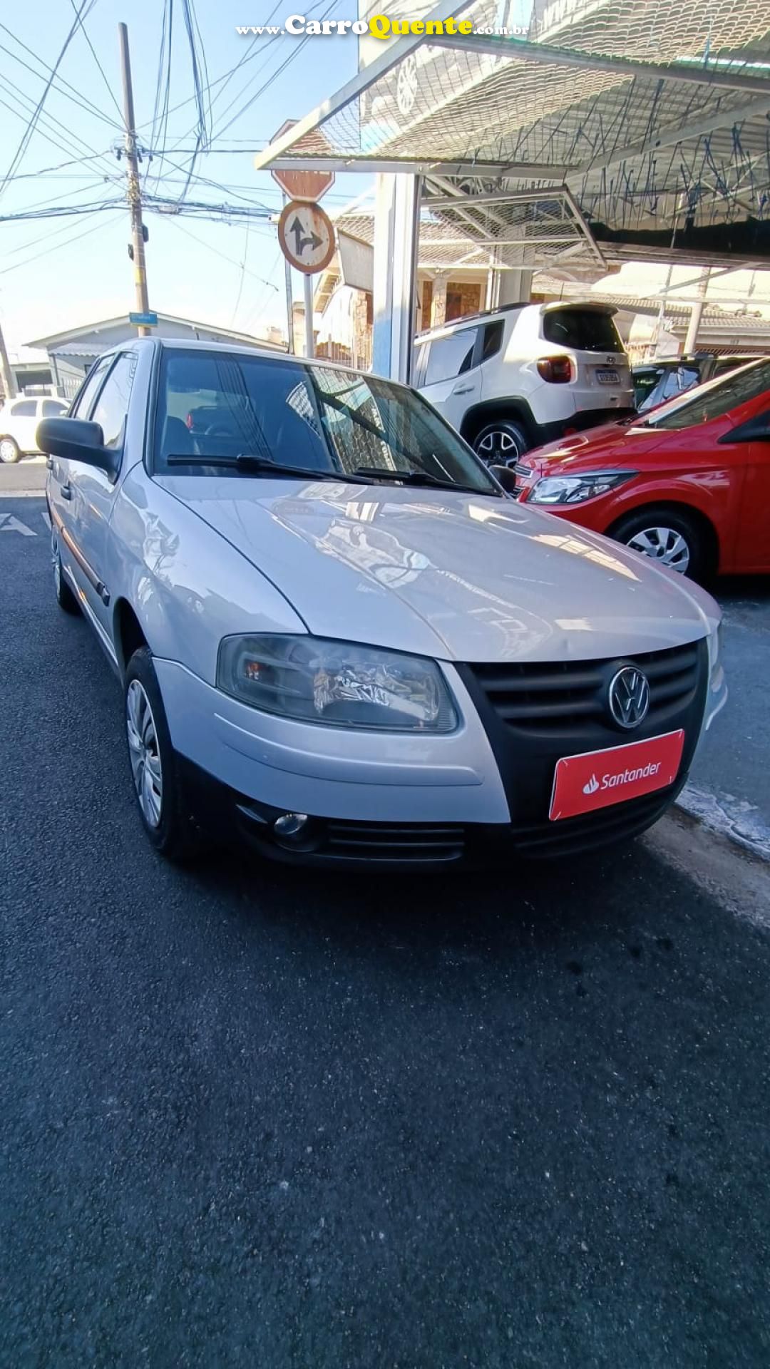 VOLKSWAGEN   GOL CITY (TREND)TITAN 1.0 T. FLEX 8V 4P   PRATA 2009 1.0 FLEX - Loja