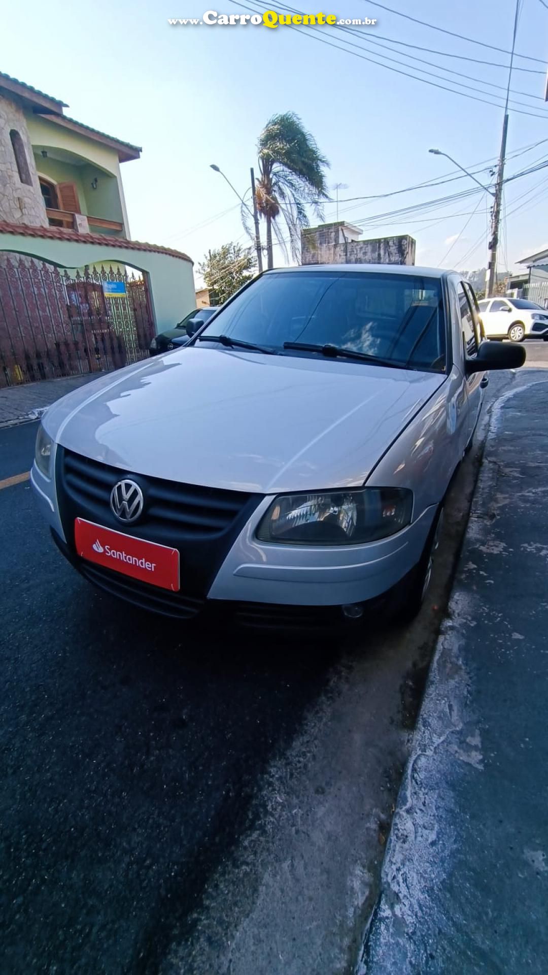 VOLKSWAGEN   GOL CITY (TREND)TITAN 1.0 T. FLEX 8V 4P   PRATA 2009 1.0 FLEX - Loja