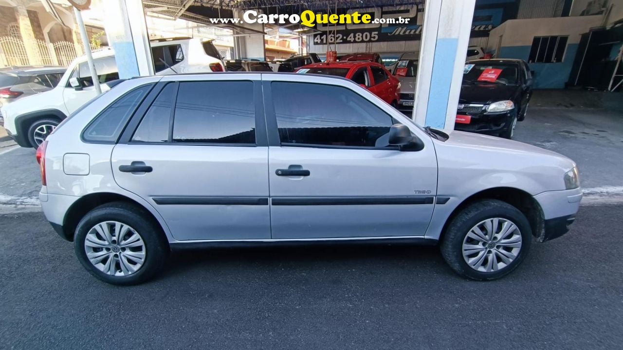 VOLKSWAGEN   GOL CITY (TREND)TITAN 1.0 T. FLEX 8V 4P   PRATA 2009 1.0 FLEX - Loja