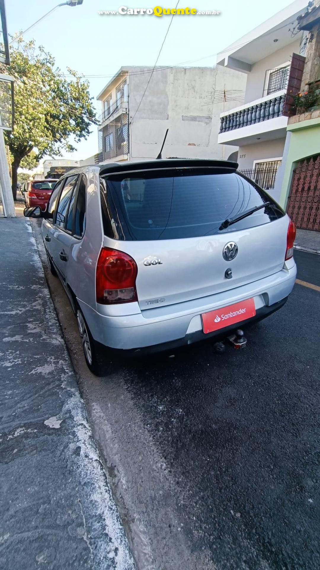 VOLKSWAGEN   GOL CITY (TREND)TITAN 1.0 T. FLEX 8V 4P   PRATA 2009 1.0 FLEX - Loja