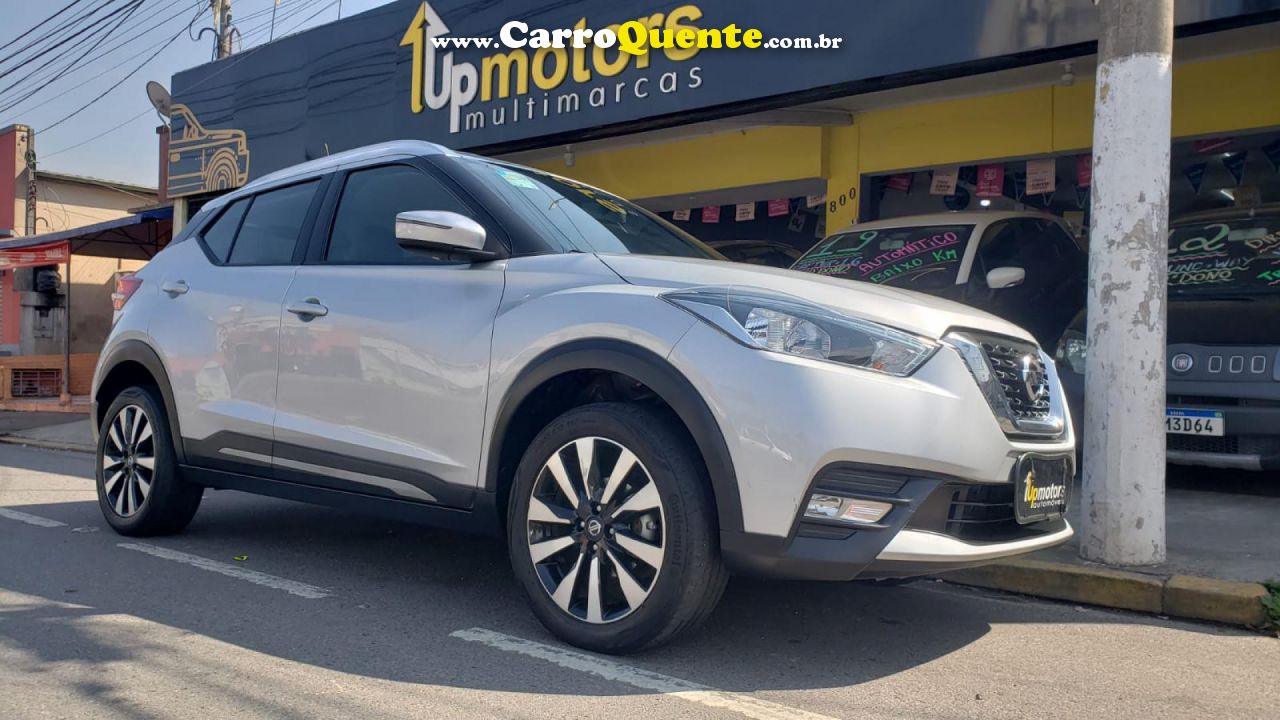 NISSAN   KICKS SV 1.6 16V FLEXSTAR 5P AUT.   PRATA 2020 1.6 FLEX - Loja