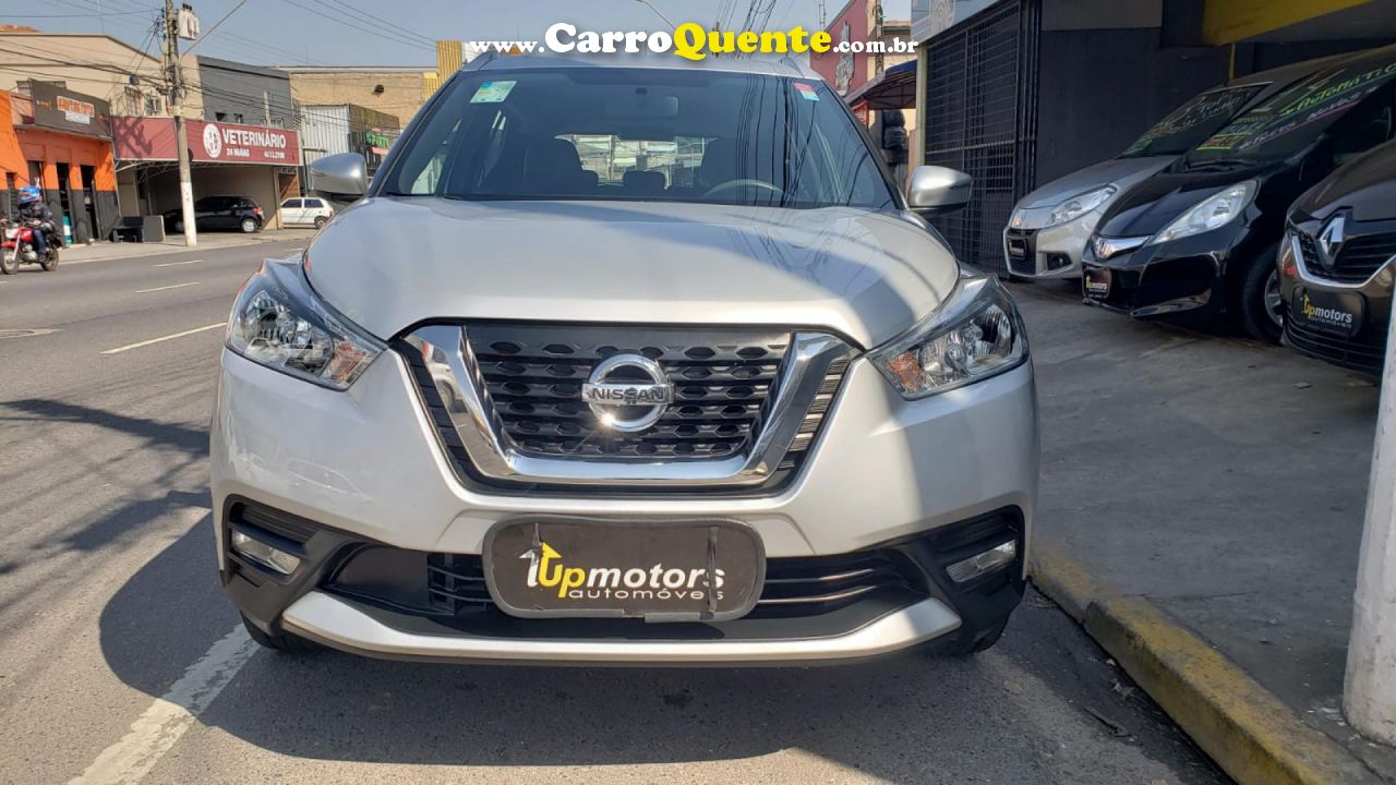 NISSAN   KICKS SV 1.6 16V FLEXSTAR 5P AUT.   PRATA 2020 1.6 FLEX - Loja