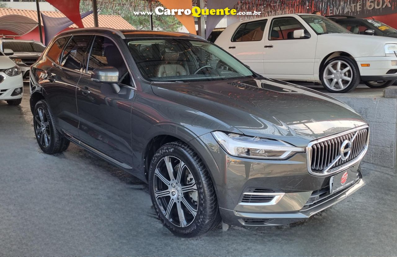 VOLVO   XC 60 T8 INSCRIPT   CINZA 2020 2.0 GASOLINA E ELÉTRICO - Loja