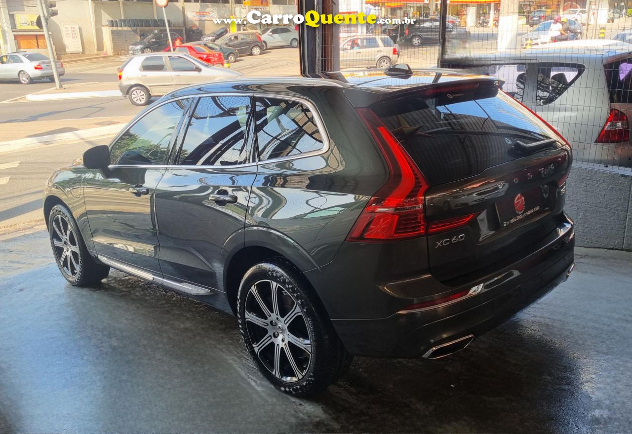 VOLVO   XC 60 T8 INSCRIPT   CINZA 2020 2.0 GASOLINA E ELÉTRICO - Loja