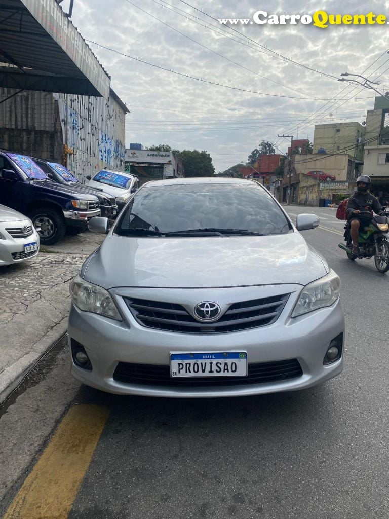 TOYOTA   COROLLA XEI 2.0 FLEX 16V AUT.   PRATA 2014 2.0 FLEX - Loja