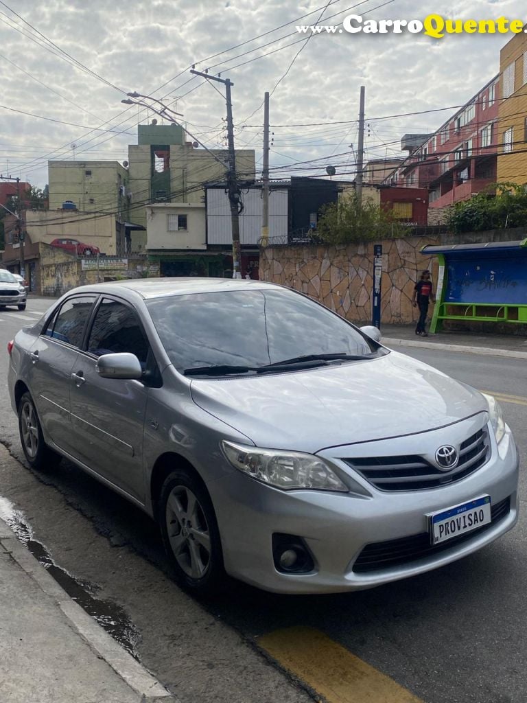 TOYOTA   COROLLA XEI 2.0 FLEX 16V AUT.   PRATA 2014 2.0 FLEX - Loja