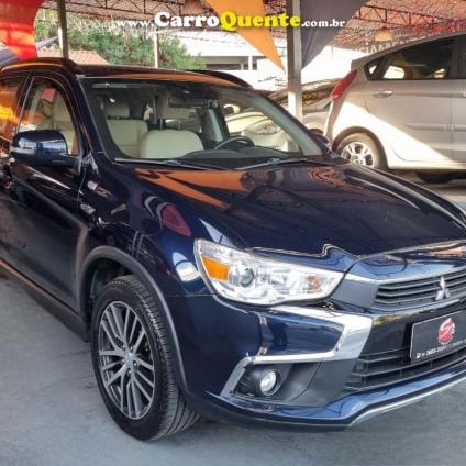 MITSUBISHI   ASX 2.0 16V 4X4 FLEX AUT.   AZUL 2018 2.0 FLEX