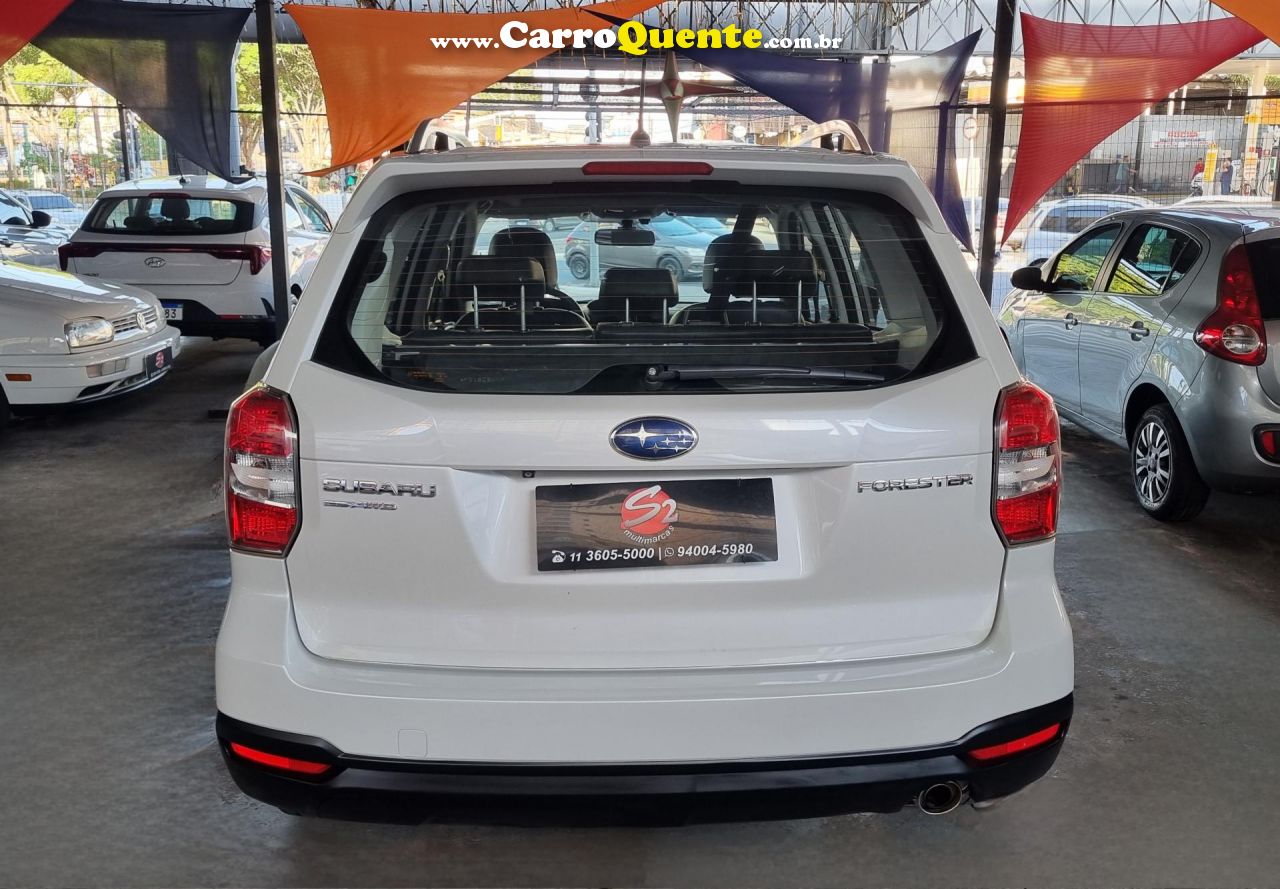 SUBARU   FORESTER 2.02.0 S2.0 ES 4X4 AUT.   BRANCO 2015 2.0 GASOLINA - Loja