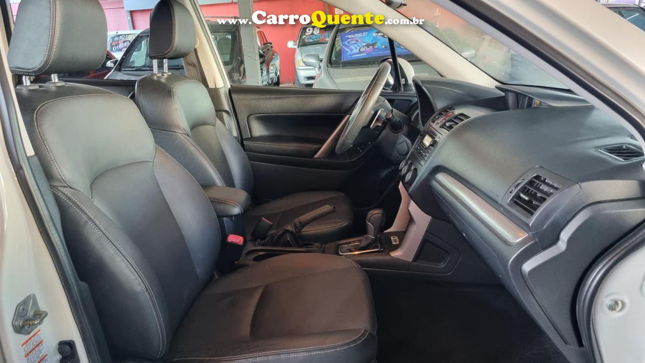 SUBARU   FORESTER 2.02.0 S2.0 ES 4X4 AUT.   BRANCO 2015 2.0 GASOLINA - Loja