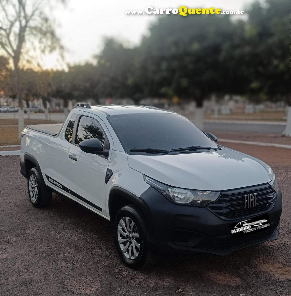 FIAT   FIAT STRADA CS ENDURANCE   BRANCO 2021 1.4 FLEX FLEX - Loja