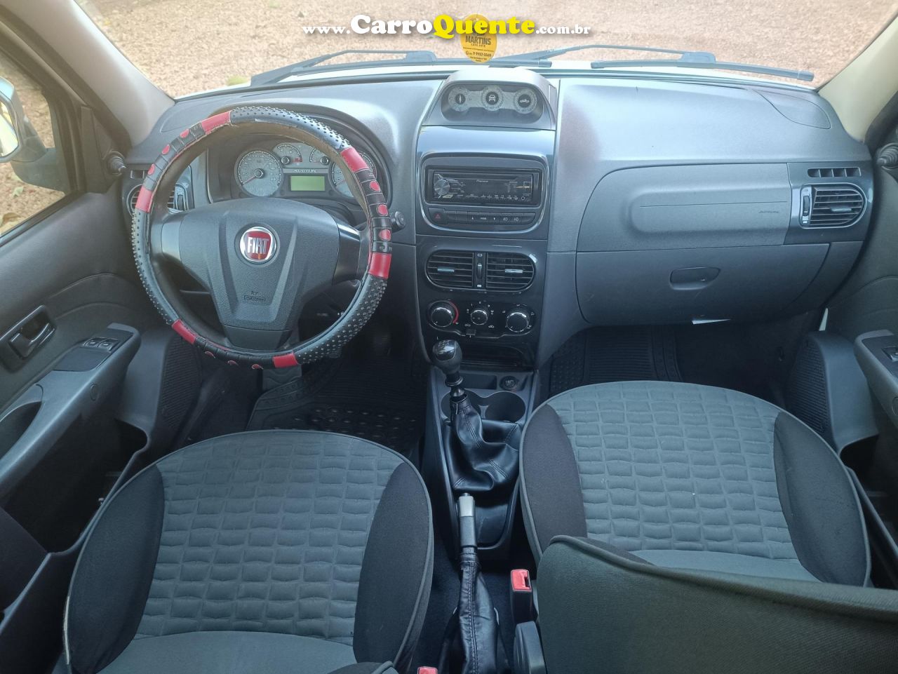 FIAT   STRADA ADVENTURE1.8 1.8 LOCKER FLEX CD   BRANCO 2013 1.8 FLEX - Loja