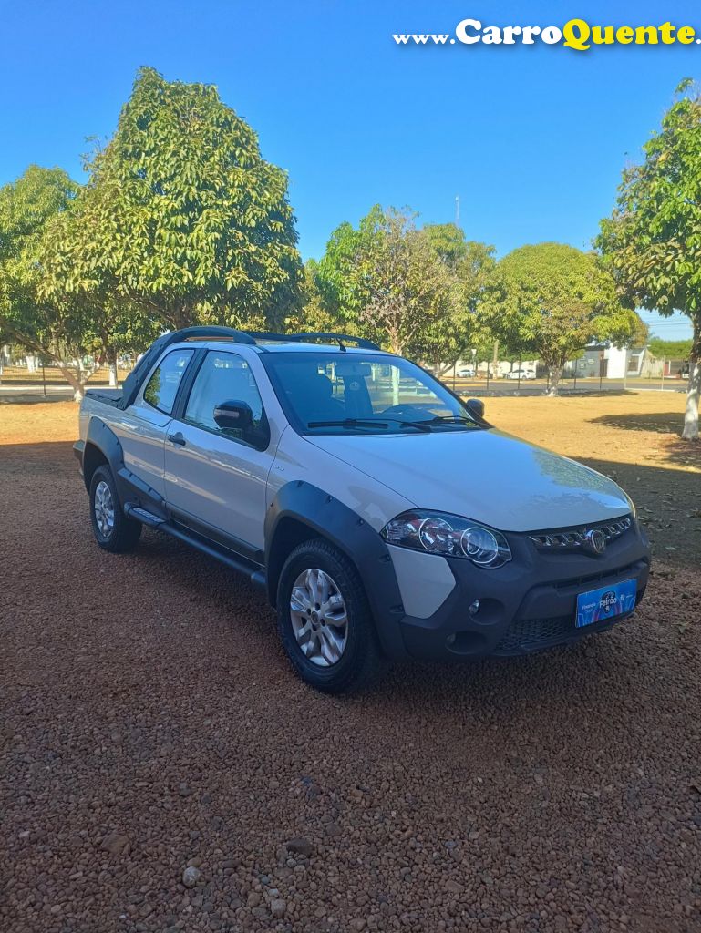 FIAT   STRADA ADVENTURE1.8 1.8 LOCKER FLEX CD   BRANCO 2013 1.8 FLEX - Loja