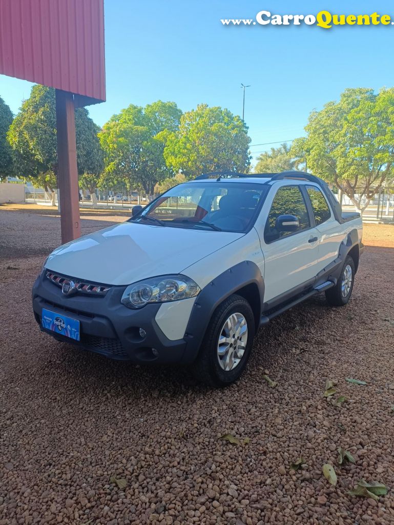 FIAT   STRADA ADVENTURE1.8 1.8 LOCKER FLEX CD   BRANCO 2013 1.8 FLEX - Loja