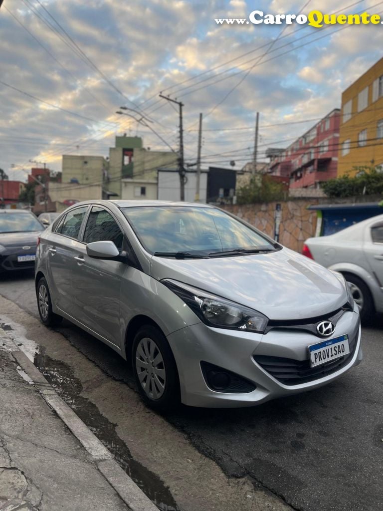 HYUNDAI   HB20S C.PLUSC.STYLE 1.6 FLEX 16V MEC.4P   PRATA 2014 1.6 FLEX - Loja