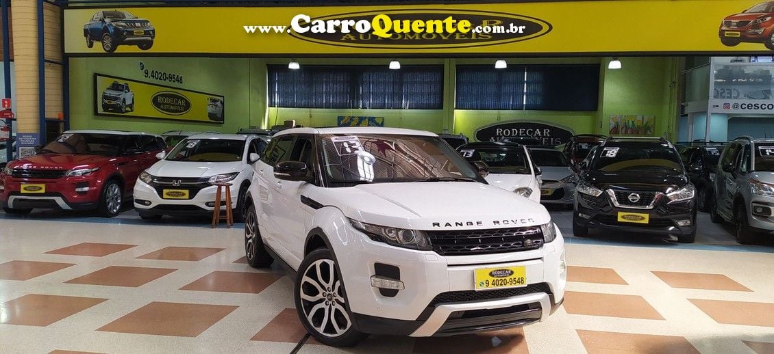 LAND ROVER RANGE ROVER EVOQUE 2.0 DYNAMIC TECH 4WD 16V - Loja