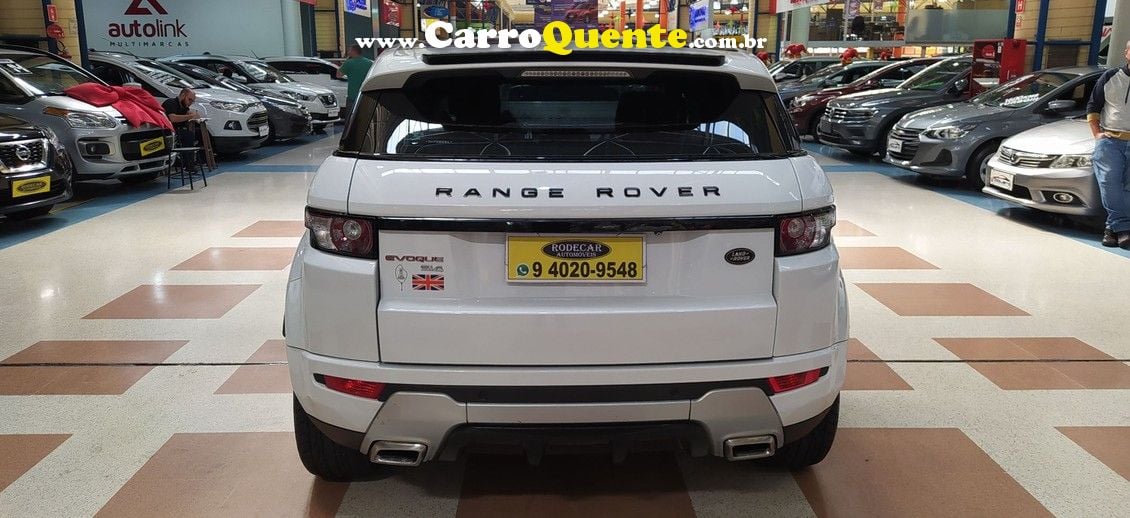 LAND ROVER RANGE ROVER EVOQUE 2.0 DYNAMIC TECH 4WD 16V - Loja