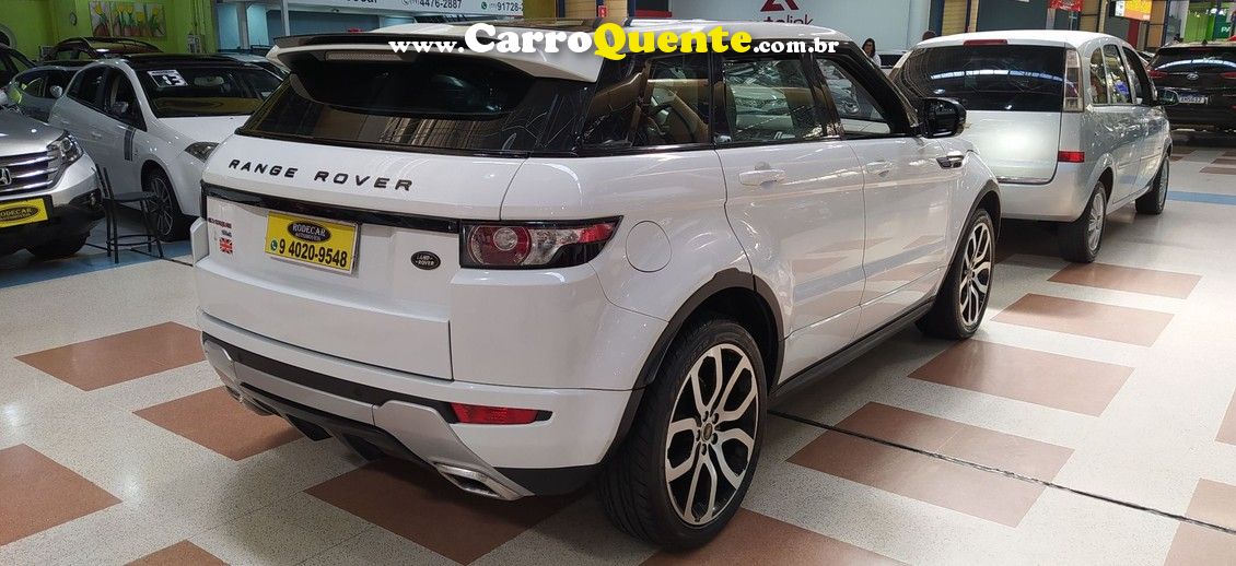 LAND ROVER RANGE ROVER EVOQUE 2.0 DYNAMIC TECH 4WD 16V - Loja