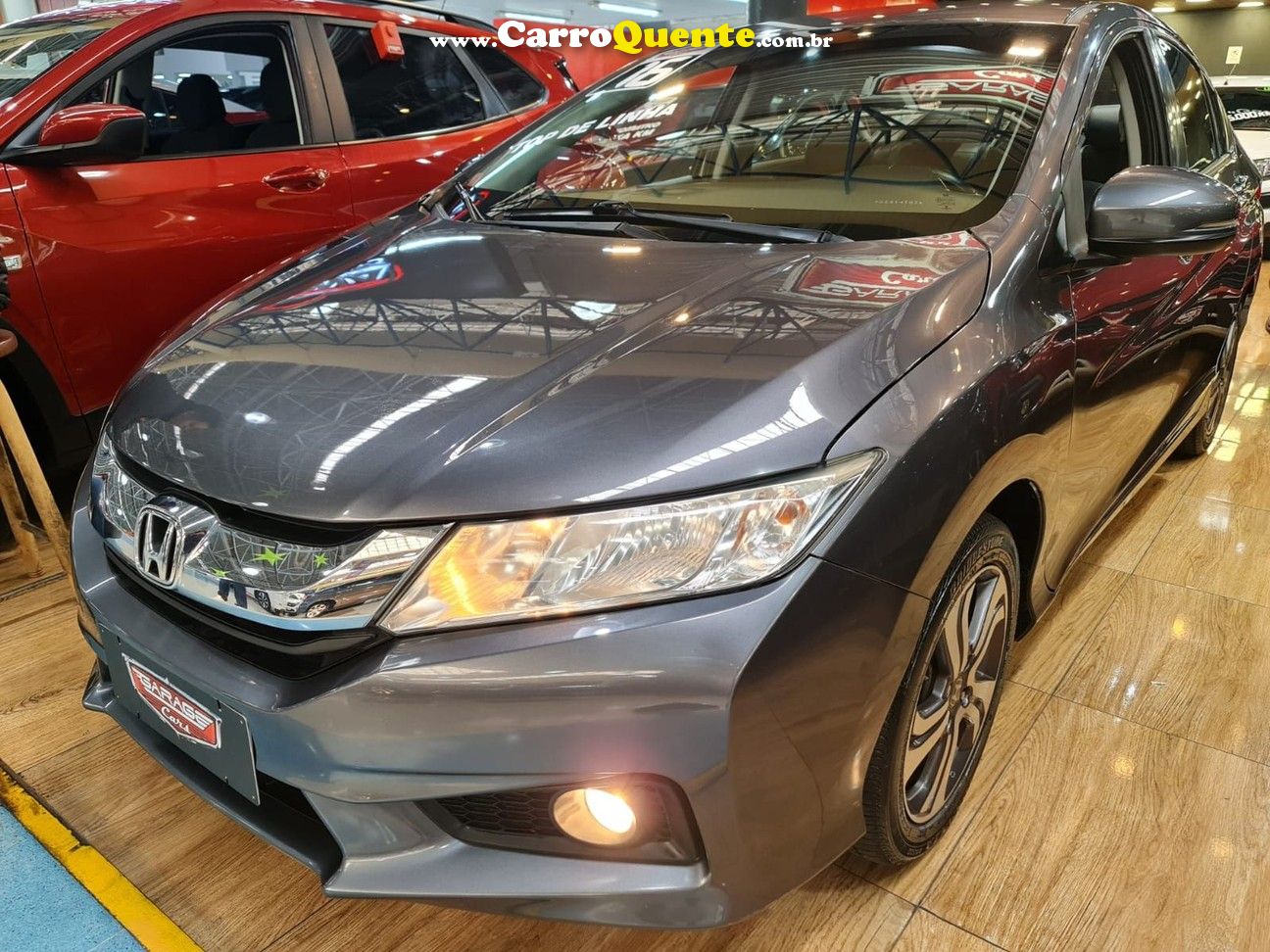 CITY 1.5 EXL AUTOMÁTICO + RODAS + COURO BAIXO KM ! - Loja