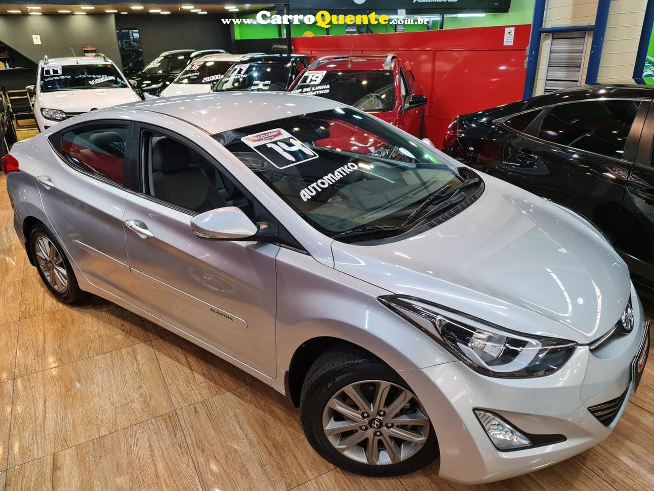 ELANTRA GLS 2.0 FLEX AUTOMÁTICO SÓ 39 MIL KM ! - Loja