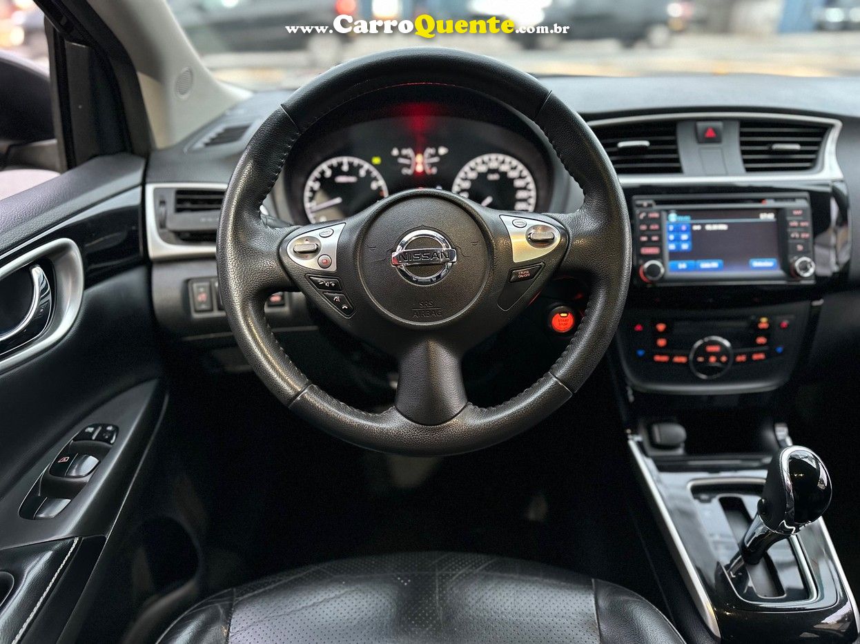 NISSAN SENTRA 2.0 SV 16V FLEXSTART 2018 - Loja