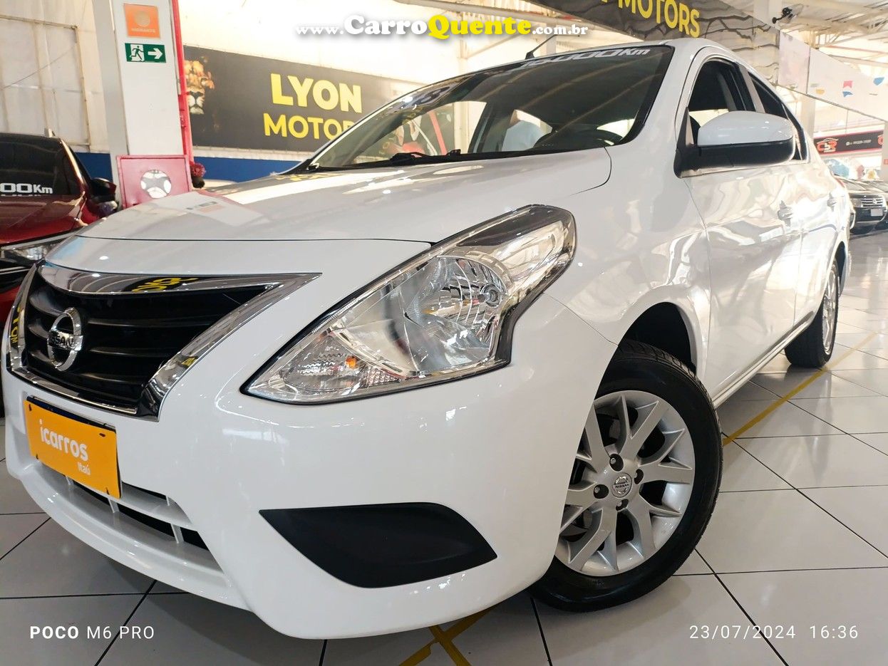 NISSAN VERSA 1.6 16V FLEXSTART SV - Loja