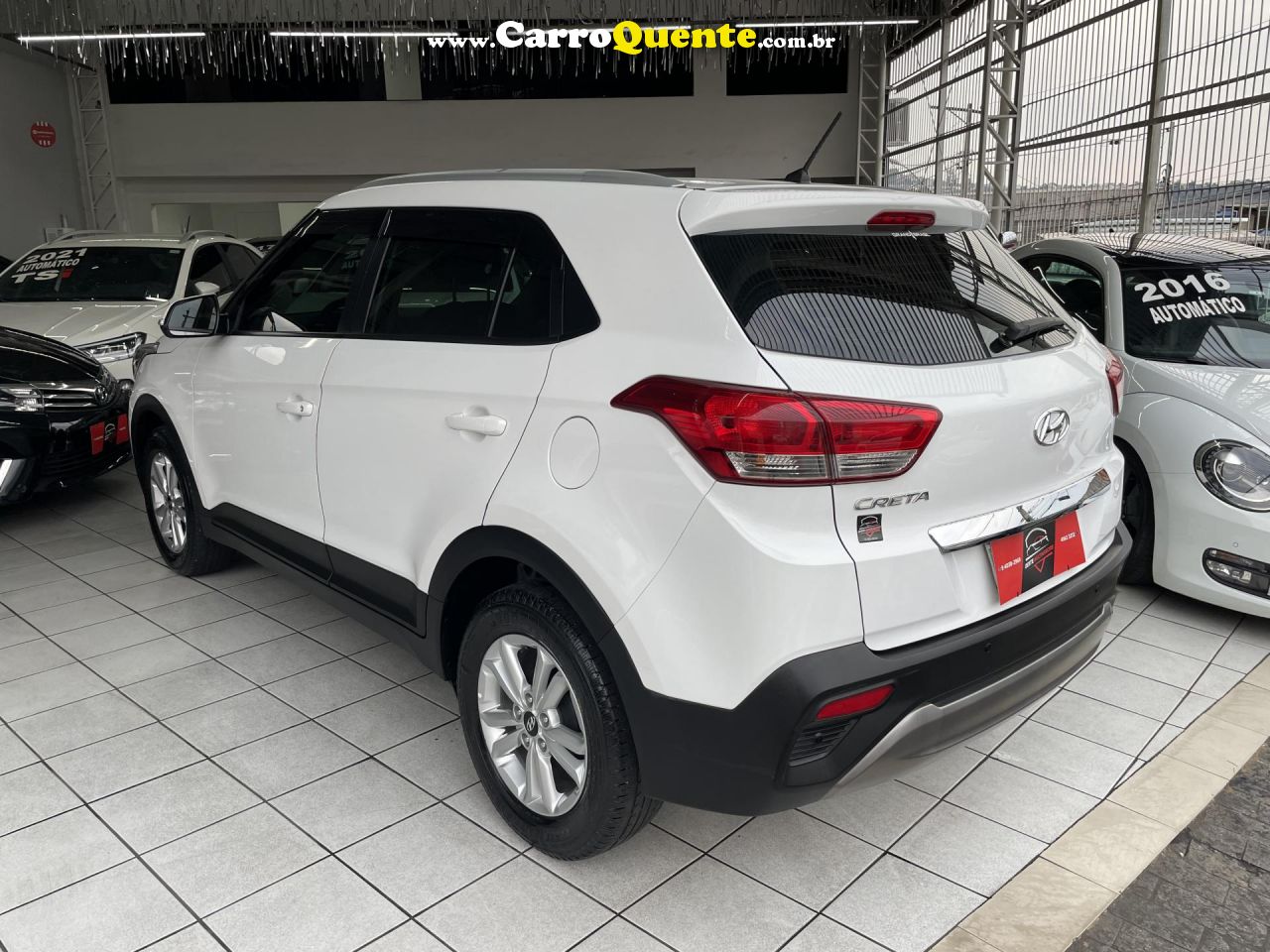 HYUNDAI   CRETA ATTITUDE 1.6 16V FLEX MEC.   BRANCO 2018 1.6 FLEX - Loja