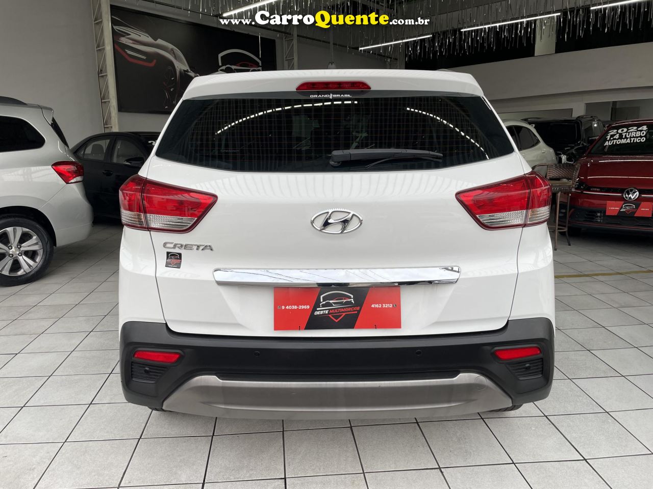 HYUNDAI   CRETA ATTITUDE 1.6 16V FLEX MEC.   BRANCO 2018 1.6 FLEX - Loja