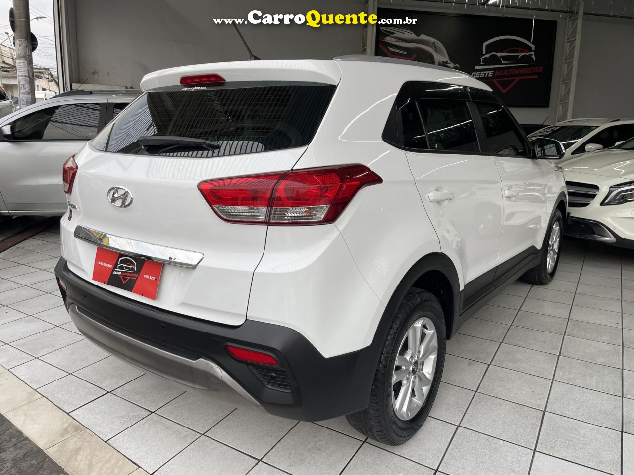 HYUNDAI   CRETA ATTITUDE 1.6 16V FLEX MEC.   BRANCO 2018 1.6 FLEX - Loja