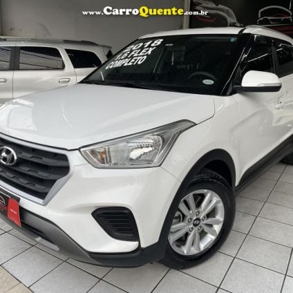 HYUNDAI   CRETA ATTITUDE 1.6 16V FLEX MEC.   BRANCO 2018 1.6 FLEX