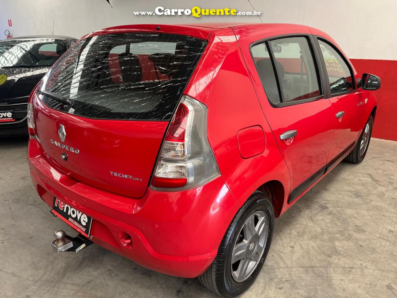 RENAULT   SANDERO EXPRESSION HI-FLEX 1.0 16V 5P   VERMELHO 2014 1.0 FLEX - Loja