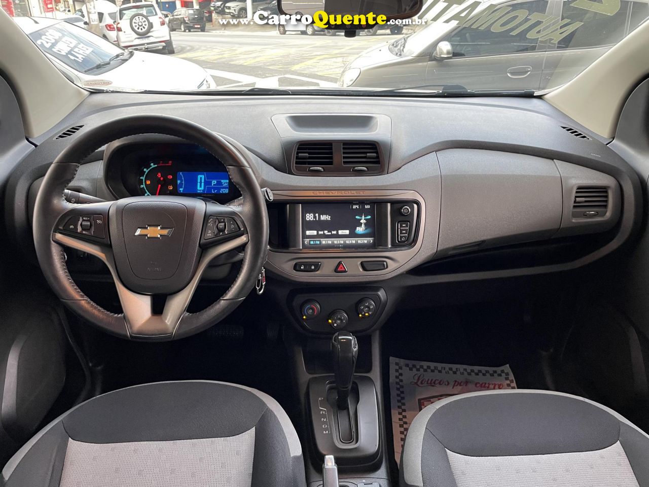 CHEVROLET   SPIN ADVANTAGE 1.8 8V ECONO.FLEX 5P AUT.   PRATA 2018 1.8 FLEX - Loja