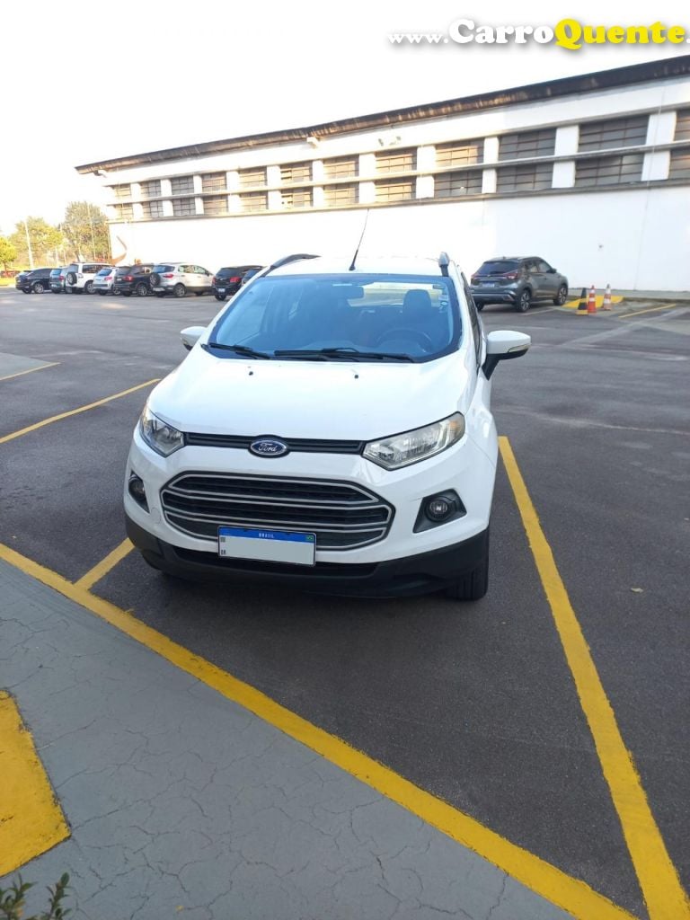 FORD   ECOSPORT SE 2.0 16V FLEX 5P AUT.   BRANCO 2015 2.0 FLEX - Loja