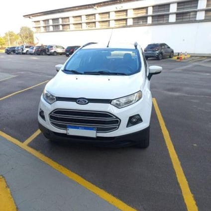 FORD   ECOSPORT SE 2.0 16V FLEX 5P AUT.   BRANCO 2015 2.0 FLEX