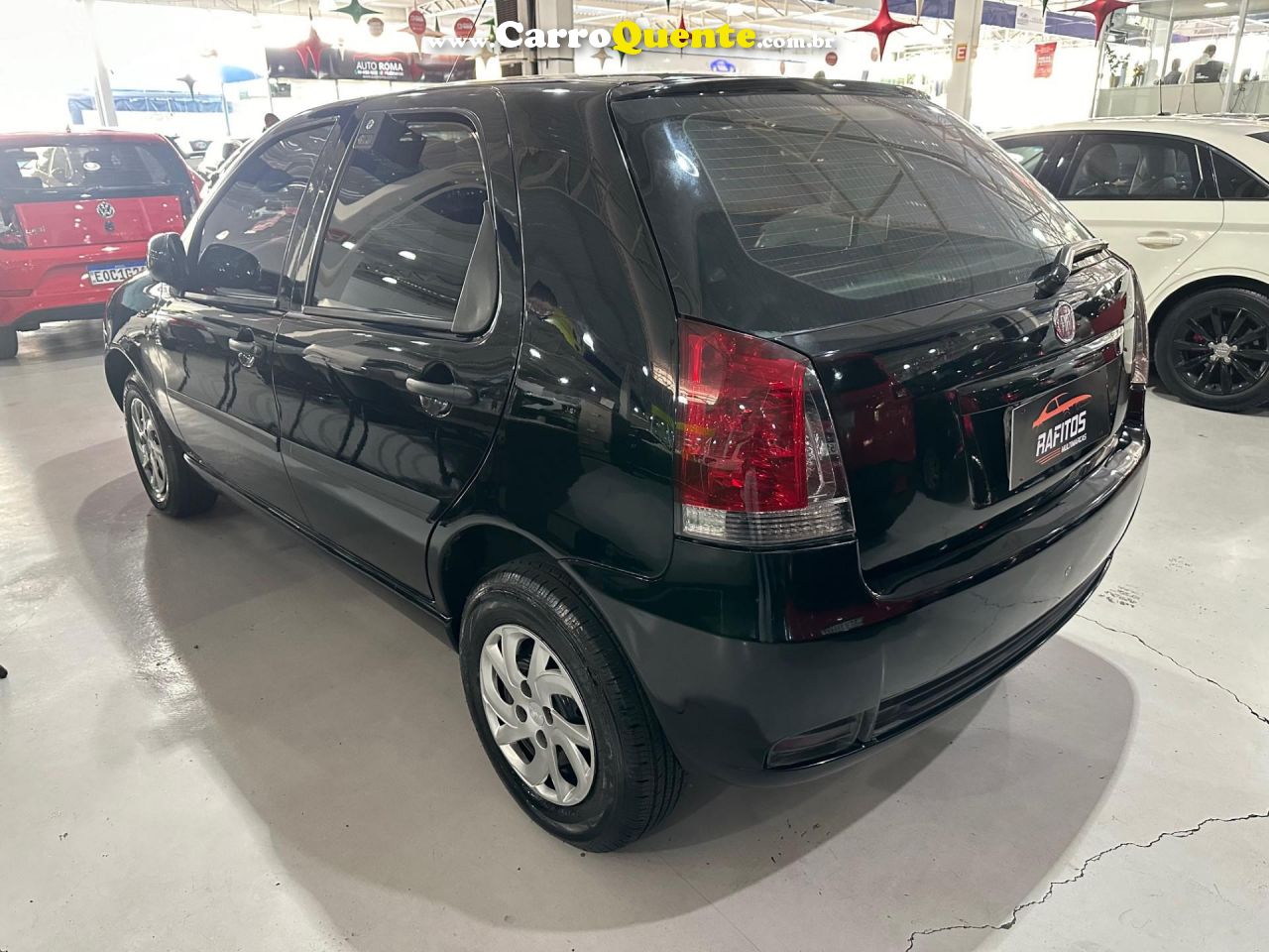 FIAT   PALIO 1.0 CEL. ECON.ITALIA F.FLEX 8V 4P   PRETO 2013 1.0 GASOLINA - Loja