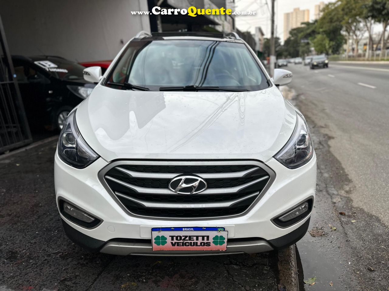 HYUNDAI   IX35 GLS 2.0 16V 2WD FLEX AUT.   BRANCO 2016 2.0 FLEX - Loja