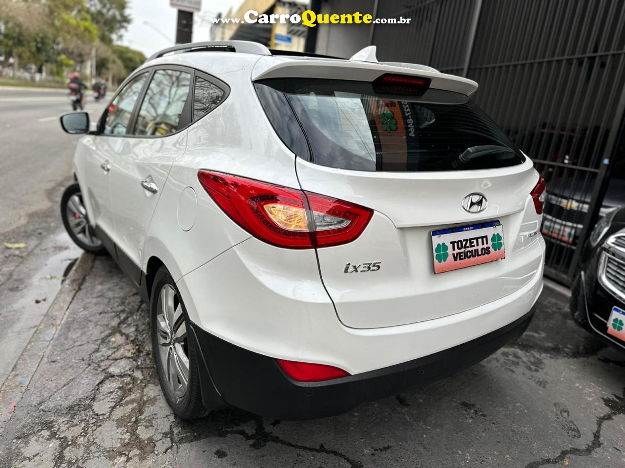 HYUNDAI   IX35 GLS 2.0 16V 2WD FLEX AUT.   BRANCO 2016 2.0 FLEX - Loja