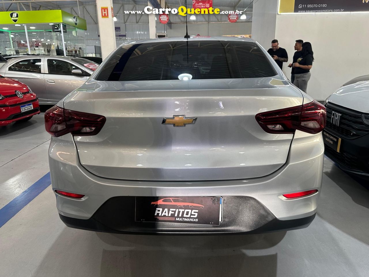 CHEVROLET   ONIX SEDAN PLUS 1.0 12V TB FLEX AUT.   PRATA 2022 1.0 FLEX - Loja